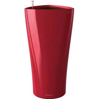 Lechuza® Pflanzsäule Delta Premium 30 cm x 30 cm x 56 cm Scarlet Rot hochglanz