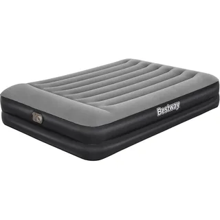 BESTWAY Luftbett Premium+ Queen-Size 203x152x46 cm mit eingebauter Pumpe