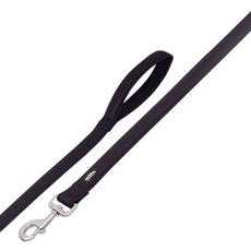 Nobby Leine Mesh Preno, schwarz, L: 120 cm, B: 15/20 mm, 1 Stück