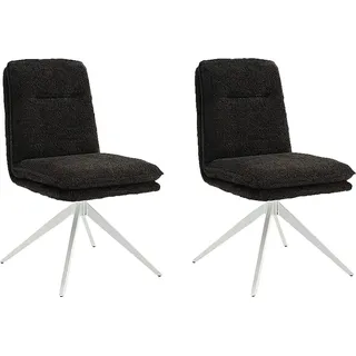 Home Affaire »Valencia« (Set) 2 Stk.verschiedene Gestelle in Holz oder Metall, grau