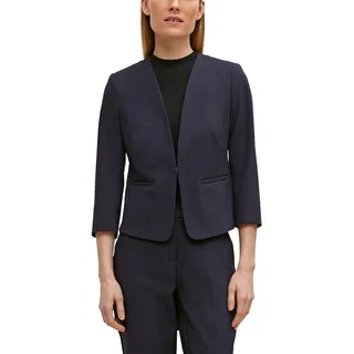 comma Damen 60.2.61.15.152.2127317 Blazer, 5976 blau, 44