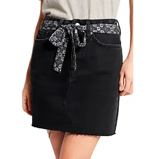 Superdry Denim Mini Rock - Jessy Black Vintage - 30