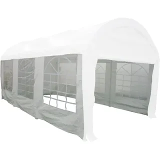 Seitenteile weiß zu Event Pavillon 3x6 Meter, Bezug aus Polyethylen, 140g/m2 in weiß, 4 Stück