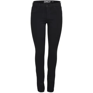 Only Onlrain REG SKINNY DNM Noos schwarz