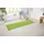 Shashi Gr 13 grün B 80cm H 8 5mm L 300cm Kunstfaser Teppiche Teppich Kurzflor Unifarben Läufer weich Esszimmer Kinderzimmer Flur