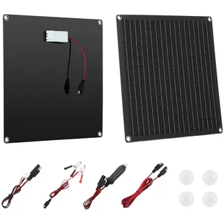 Vevor 12V Monokristallines Solarpanel-Kit 20 W
