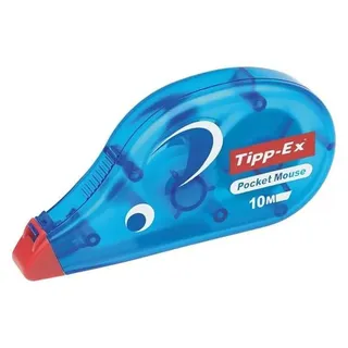 TIPP-EX Korrekturroller 10 m x 4,2 mm Blau/Weiß 10 St.