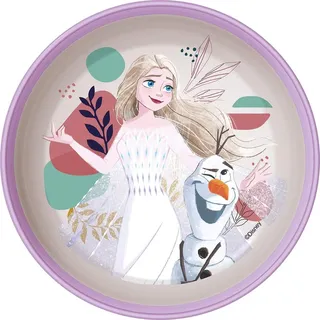 Disney Plastikschale 20 cm Lila/Weiß