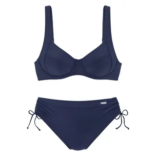 LASCANA Bügel-Bikini Damen marine Gr.38 Cup C
