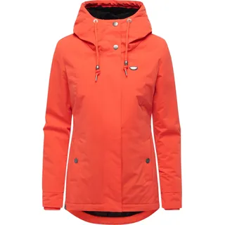 Kurzmantel RAGWEAR "Kurzmantel Alvena YOUMODO", Damen, Gr. XL, rot, Obermaterial: 100% Polyester PES.  Obermaterial: Futter: 100% Polyester PES. 100% Polyester PES., Mäntel Kurzmantel