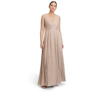 Vera Mont Abendkleid Plissee Weiß 38