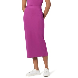 The Drop Esmeralda Midi Skirt Midirock, Wild Purple, S