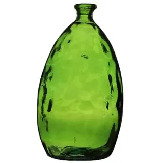 NATURAL LIVING VASE Lou 3,4L SMARAGD AUS RECYCELTEM Glas D17CM X H30CM