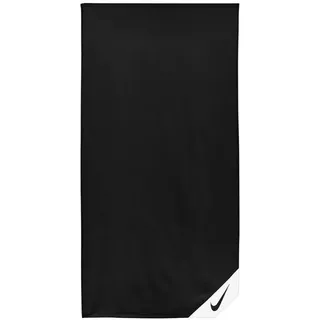 Nike Cooling Handtuch 45,7 x 91,5 cm schwarz/weiß