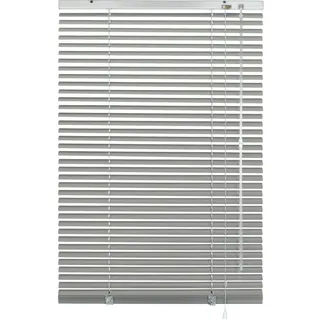 GARDINIA Aluminium-Jalousie 160 x 175 cm Silber
