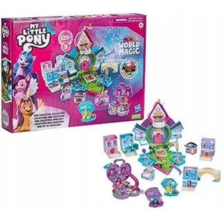 My Little Pony Figuren Mini World Equestria Set 9 Pony 120 Zubehör