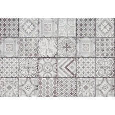 d-c-fix Wandbelag Ceramics - Wandtapete Fliesentapete Fliesenspiegel Tapete Design Renovierung Upcycling Wand Küche Bad Schlafzimmer Wohnzimmer Waschküche - Moroccan Tiles 67,5 cm x 4 m