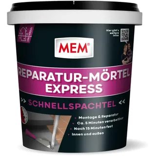 mem Reparatur-Mörtel Express 1 kg Grau