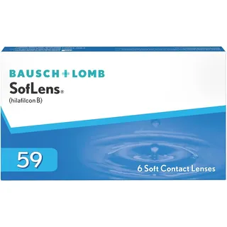 Bausch + Lomb SofLens 59, Monatslinsen, 6 Stück, +1,25 Dpt | Bausch + Lomb Kontaktlinsen, Sphärische Monatslinsen, Einfache Handhabung, Klare und Scharfe Sicht, BC 8.6 mm, DIA 14.2 mm