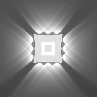 KAWELL 18W Modern Wandleuchte LED Wandlampe Up Down Wasserdicht IP65 Aluminium LED Wandbeleuchtung Innen Außen für Schlafzimmer Wohnzimmer Badezimmer Treppen Flur Korridor Eingang