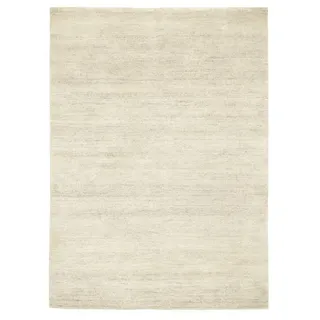 OCI DIE TEPPICHMARKE Davina Uni Wollteppich 70 x 140 cm Beige