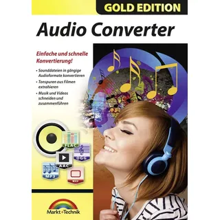 Markt + Technik Markt & Technik Audio Converter Vollversion, 1 Lizenz Windows Musik-Software