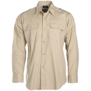 Mil-Tec Tropen, Hemd - Beige (Khaki) - XL