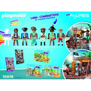 PLAYMOBIL myFigures 70979 My Figures: Island of the Pirates - Bunt