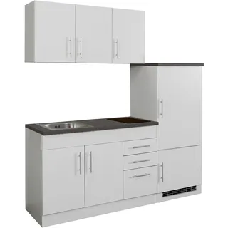 kochstation Küchenzeile KS-Toledo 180 cm weiß