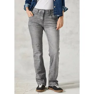 Cecil Bootcut Jeans - Grau