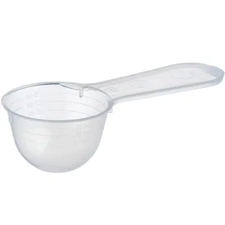 Messlöffel Dosier-Löffel 30ml, 11 cm, transparent mit Skala 5ml, 20ml, 25ml, 30 ml