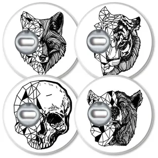 MySweetStitch 4 Sensor-Sticker für Freestyle Libre 3/3 Plus Tattoo
