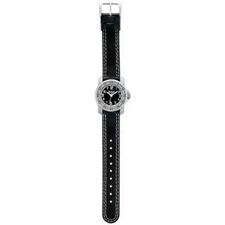 Scout 280376033 Analog Quarz Uhr Gehäusefarbe Schwarz Armbandtyp Lederimitat Armbandfarbe Schwarz
