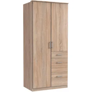 Kleiderschrank Click - braun