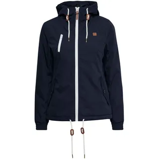 OXMO Kurzjacke »Kurzjacke OXTilda« mit Kapuze, blau