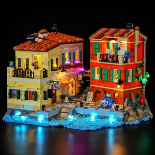 BRIKSMAX Licht für Lego Die Italienische Riviera 21359 - Compatible with Ideas Bausteinen Modell - Ohne Lego Set
