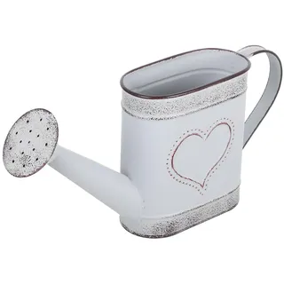 Happyyami Vintage Metall Blumentopf Gießkanne 10.2X2.4X5.1 Zoll Rustikale Dekoration Für Balkon Garten Indoor Outdoor Schreibtisch