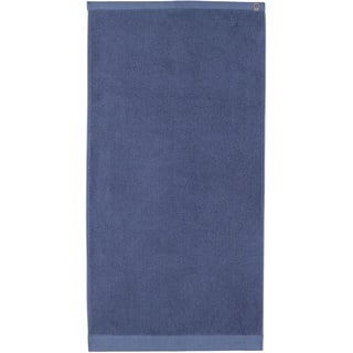 Essenza Home_(HOLD) - Essenza Home Handtücher Bio Connect Organic Uni blue Grau