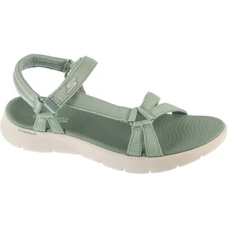 SKECHERS Go Walk Flex Sandal - Sublime 141451-SAGE, Women sandals, Green, 41 EU