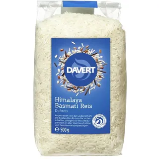 Davert - Himalaya Basmati Reis, duftender Reis 500 g