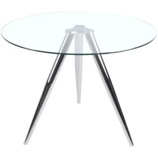 SalesFever Esstisch Ø 100 cm grau