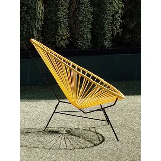 Stuhl Acapulco Chair Acapulco Design gelb, 92x70x95 cm