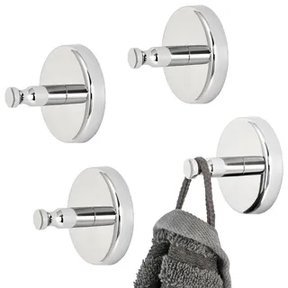 bremermann Lucente Handtuchhaken 4er Set Silber