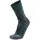 Socken Green Melange/Black 39-41
