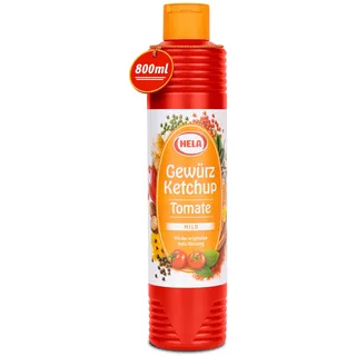 Hela Tomaten-Gewürz- Ketchup (1 x 800 ml Tube)