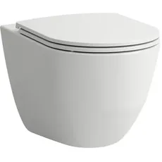 Laufen PRO Wand-Tiefspül-WC Comfort, spülrandlos, 360x560mm, verdeckte Befestigung, H821962, Farbe: Weiß mit LCC Active