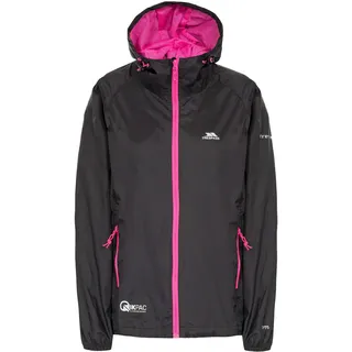 Trespass Qikpac Regenjacke Damen Schwarz XXL