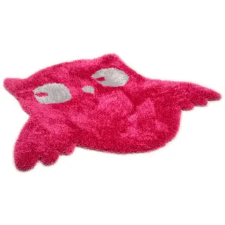 Tom Tailor Kinderteppich TOM TAILOR HOME Soft Eule" Gr. 5, pink, B:120cm H:35mm L:100cm, Kunstfaser, Teppiche, Kinderteppich, super weich flauschig, Kinderzimmer