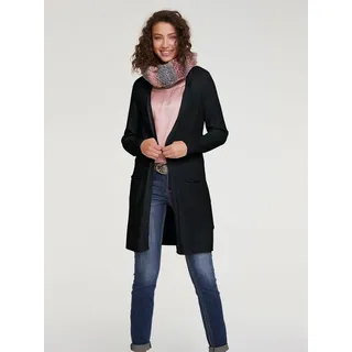 Heine Longstrickjacke, schwarz,