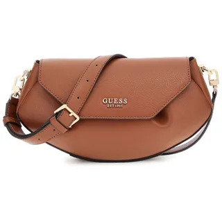 GUESS Amorette Flap Umhängetasche unisex braun